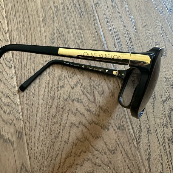 Louis Vuitton “Evidence” Aviator Sunglasses, Black - Picture 2 of 12